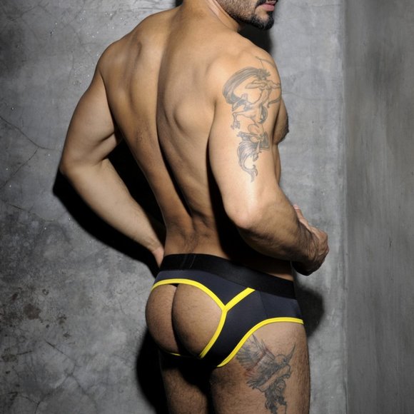Addicted Dungeon Jockbrief - Yellow - Picture 2 of 3